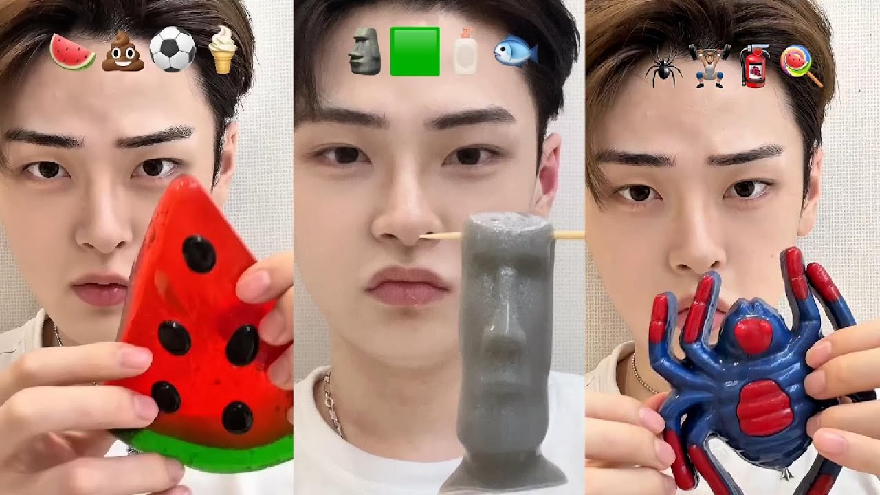 Seungbini Best  Korean ASMR Compilation || Emoji Food Challenge #42