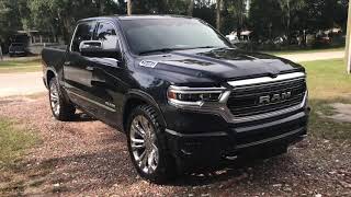 2019 Ram 1500 Limited update with 35/12.5/24 tires and wheels