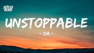 Download Lagu Unstoppable - Sia ( Lyrics ) MP3