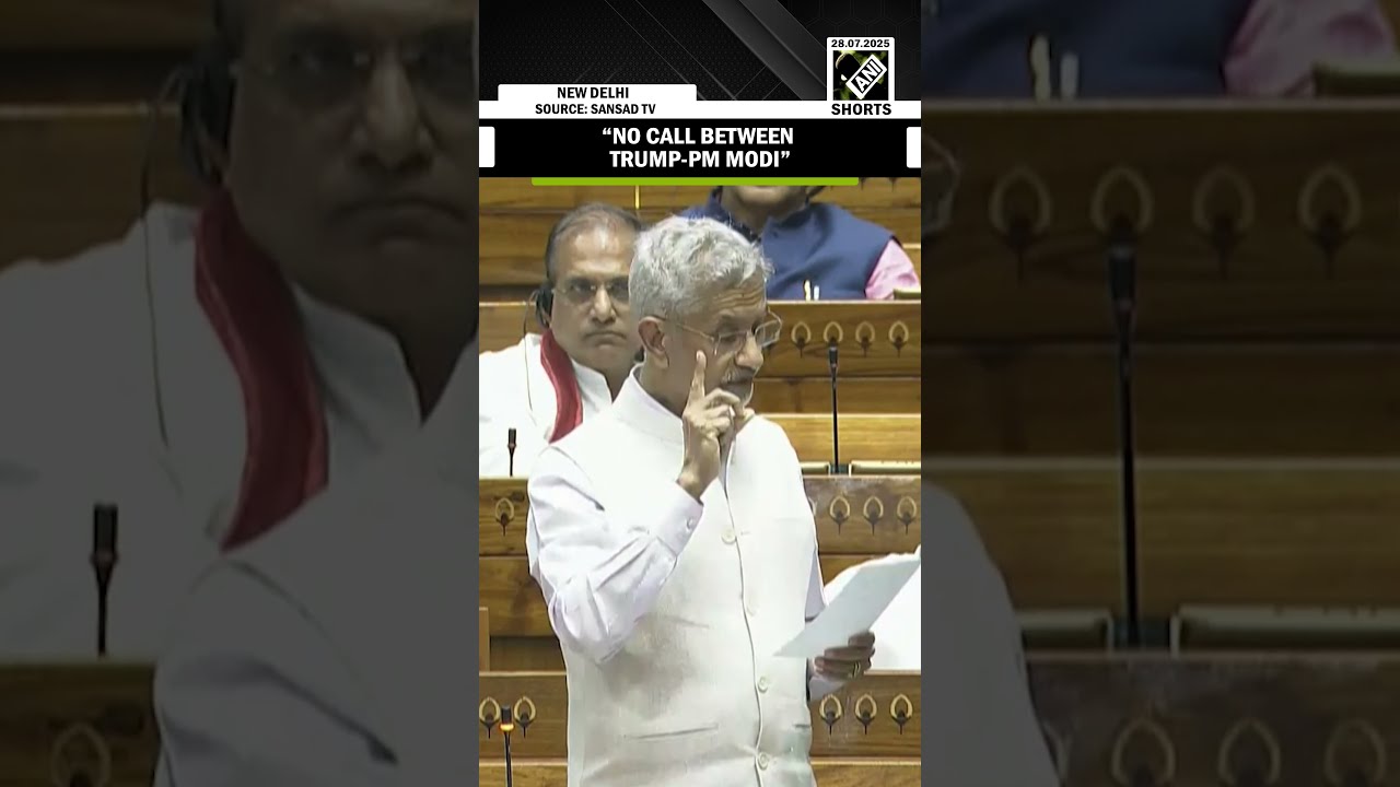  No Call Jaishankar Drops Truth Bomb In Lok Sabha Over Modi Trump During Op Sindoor