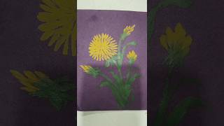 #simple #flowerart #painting #trending #art #youtubeshorts #drawing #viralvideo #begginers