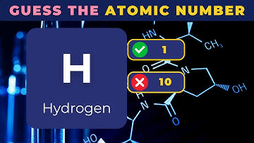 Guess the atomic number - Atomic Number Quiz | 2024 | 118 elements