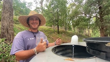 Harnessing Spring/ Seep Water Ready for Pump Transfer.
