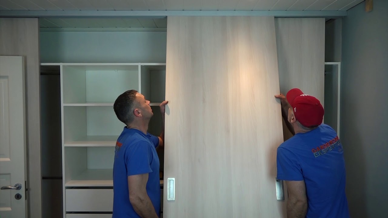 Aero soft close dører | 4 dørs garderobe - Garderobe eksperten