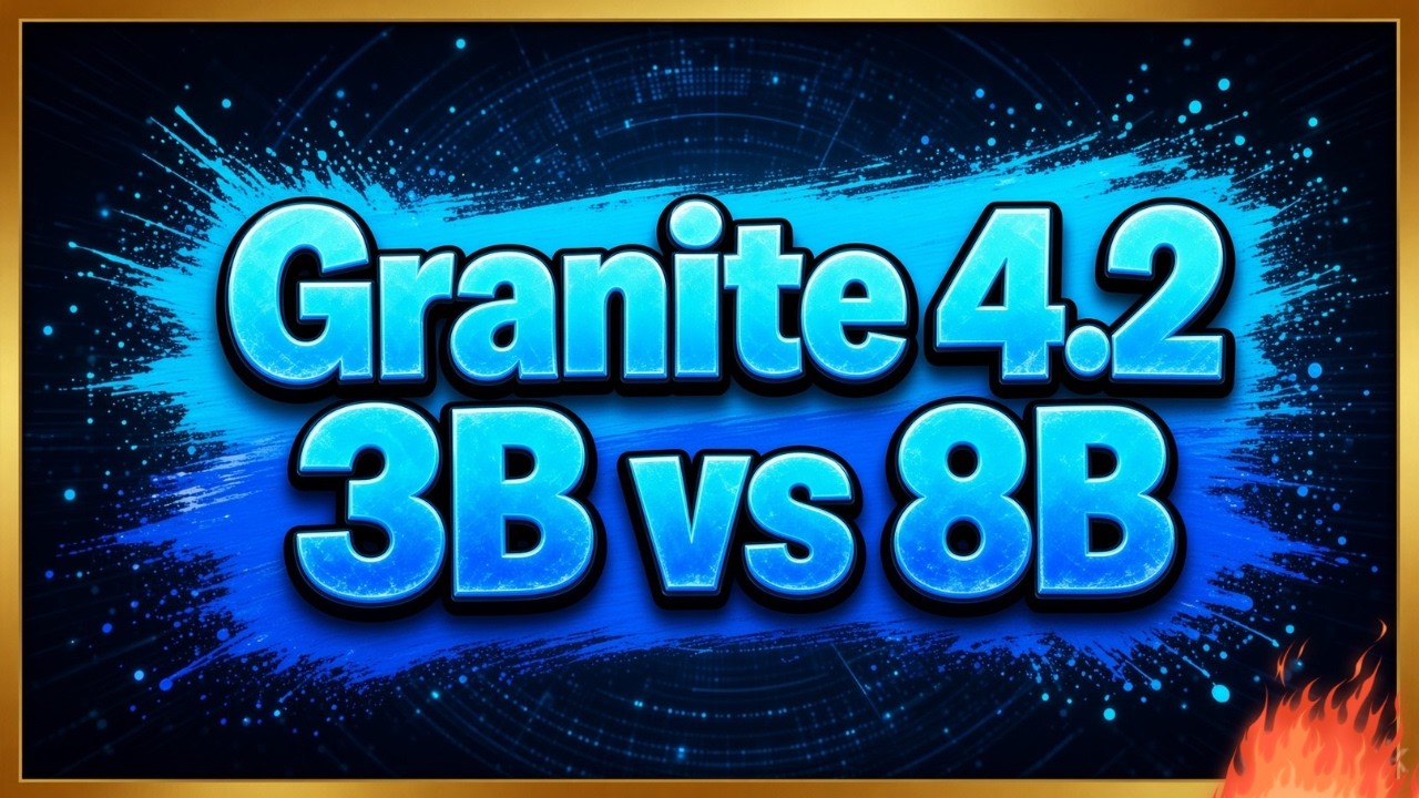 Granite 4.2 (3B vs 8B): IBM's New Reasoning Models, Tested Locally