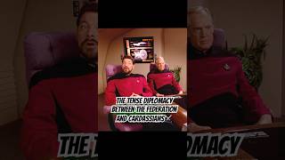 The Tense Diplomacy Between the Federation and Cardassians⚔️ #startrek #shorts #shortvideo #short