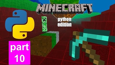 Minecraft in python (Ursina): trees with Perlin noise, and diamond axe - part 10