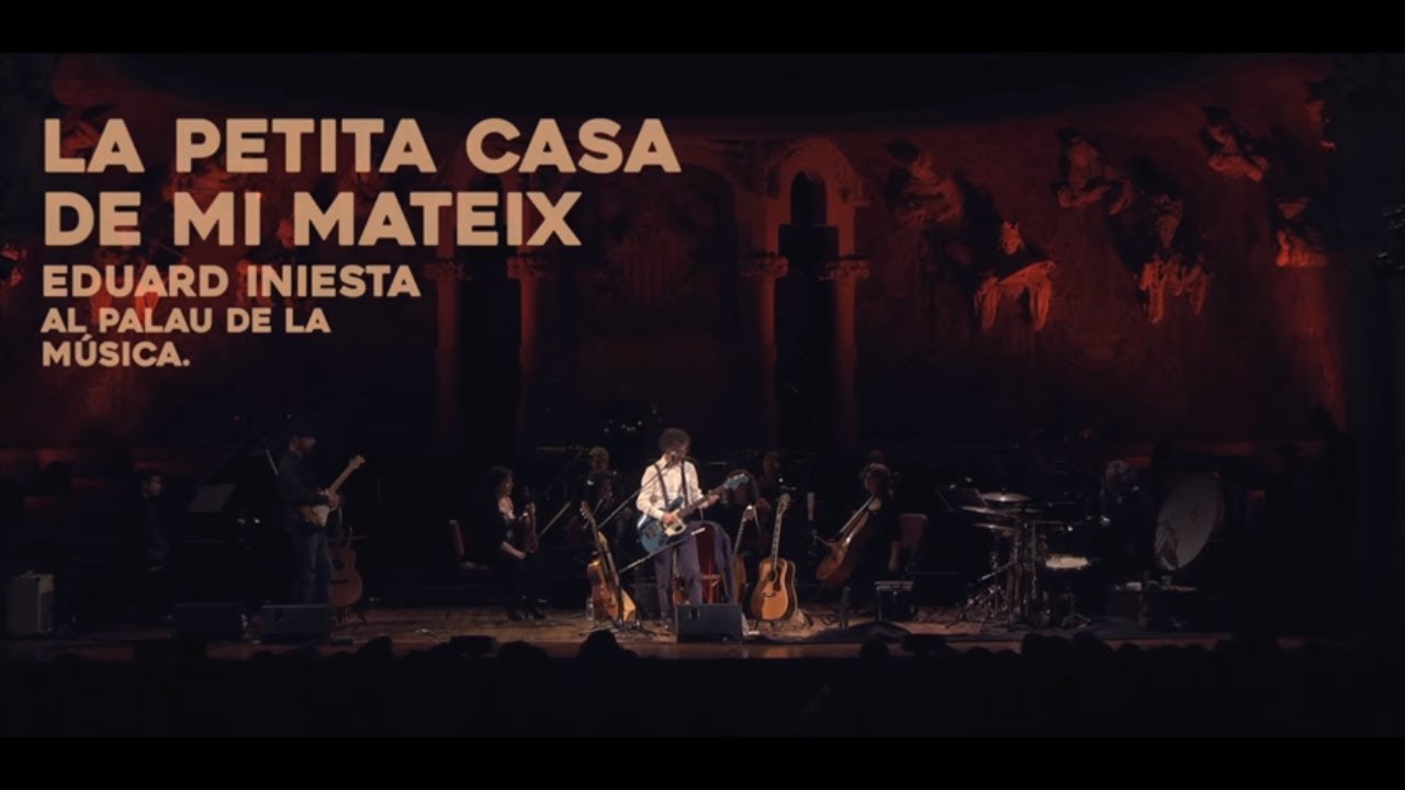 Eduard Iniesta - L'Home de Cristall (En directe al Palau de la Música Catalana)