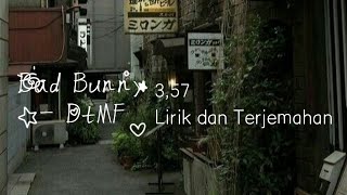 Download lagu Bad Bunny - DtMF. Lirik dan Terjemahan