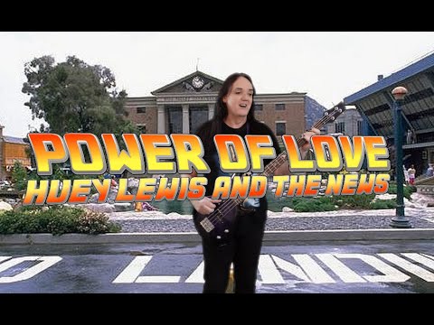 Power Of Love, Huey Lewis and The News - Bass cover
