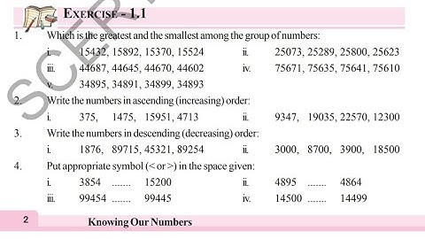Class-6 | Mathematics | CH-1 knowing our Numbers EX-1. 1 Solutions | Telangana state board | #maths