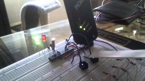 Vídeo tercera prueba con el sensor CNY70