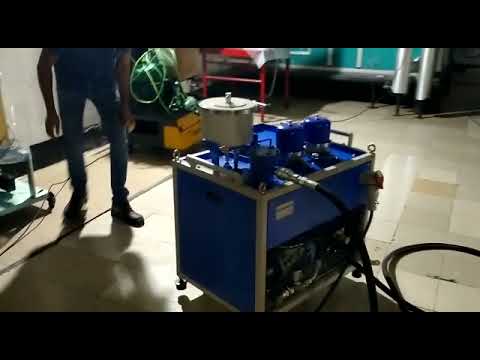 Hydraulic Oil Cleaning System by