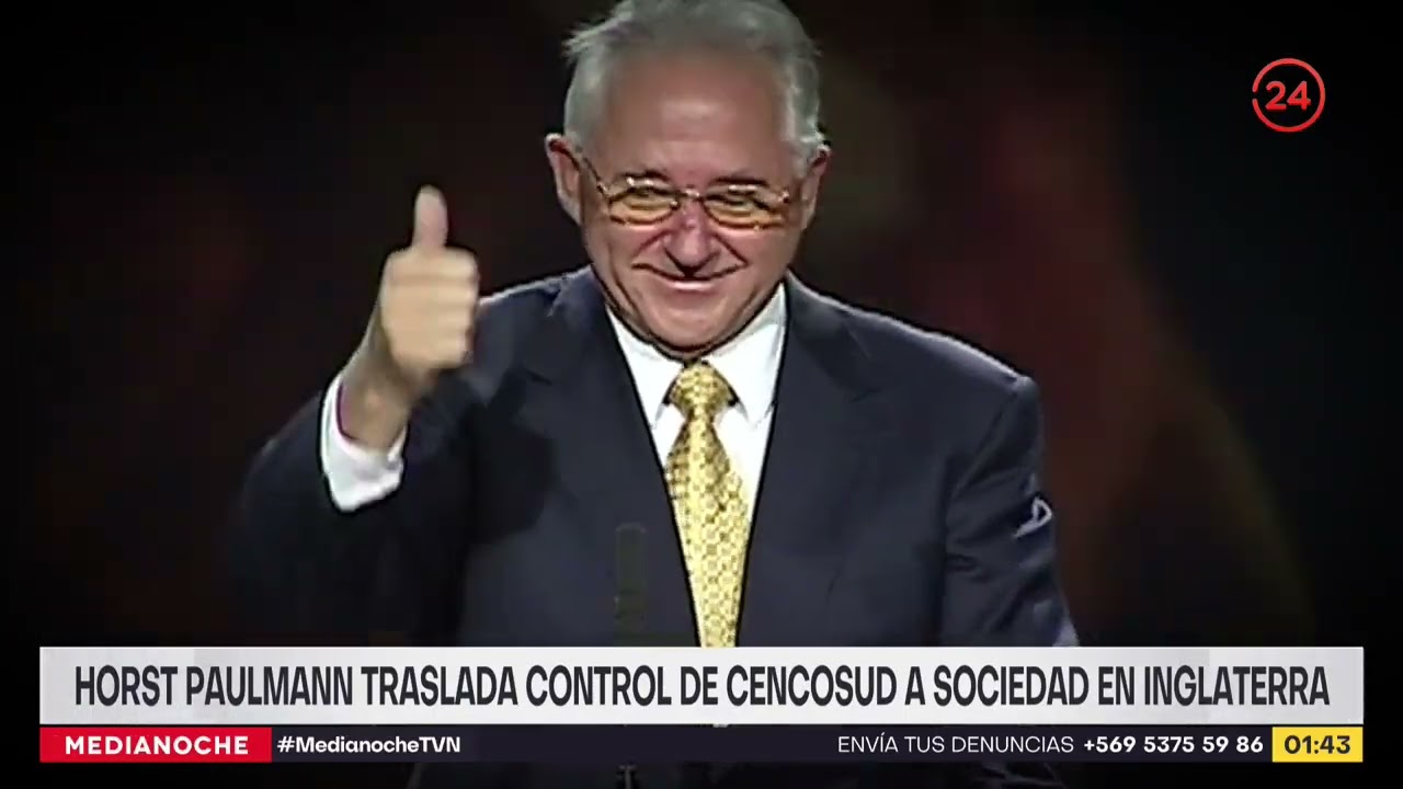 Horst Paulmann traslada centro de operaciones de Cencosud a sociedad Inglaterra