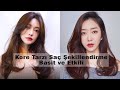 KORE TARZI SAÇ ŞEKİLLENDİRME YÖNTEMİ