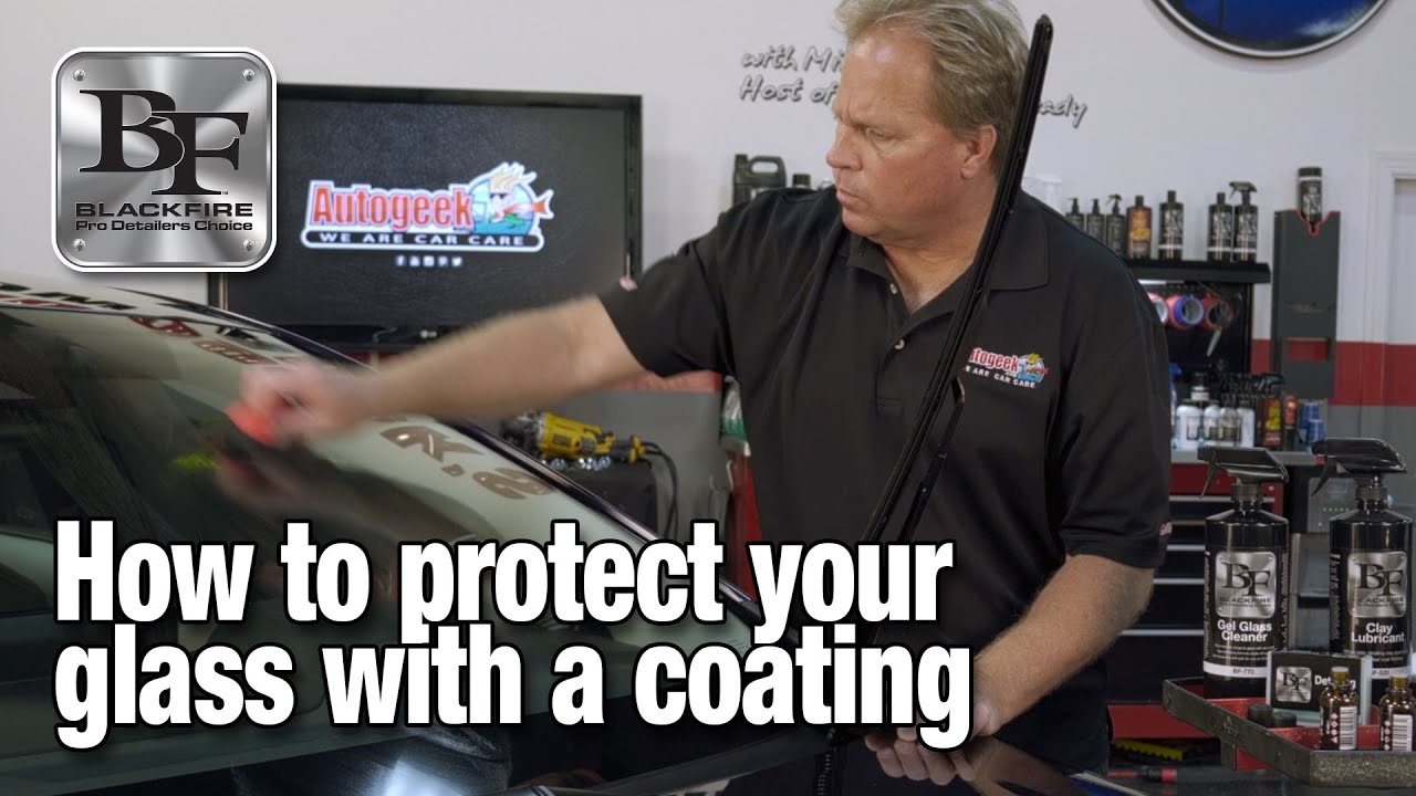 How to protect your vehicles glass with a coating YouTube