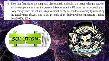 Statistical Mechanics R.K. Pathria problem 1.14 Solution