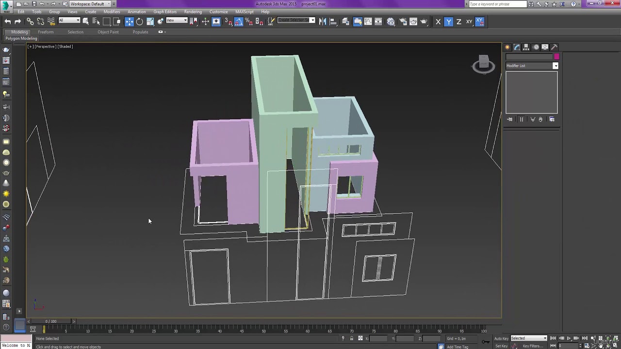 Window Frame 3ds Max Learn 3ds max - 006 modeling window frame 2 - YouTube