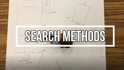 Crime Scene Search Methods