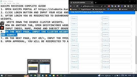 UPDATED CLUSTERS: HOW TO EASILY FIND BEST COURSE ON KUCCPS USING KUCCPS CLUSTER