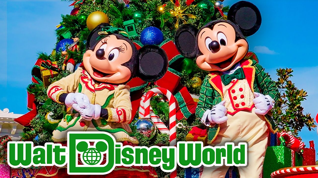 Mickey's Once Upon a Christmastime Parade 2025 - Daytime - Christmas at Walt Disney World [4K POV]