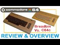 Commodore 64 - Breadbin Vs. C64c - Review &amp; Overview