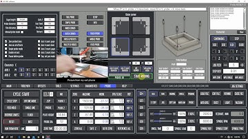 UCCNC PROBE Neon screen set