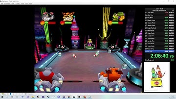 Crash Bash w/ Jeers - Speedrun - 2 Player Any% - 14 - Ribs