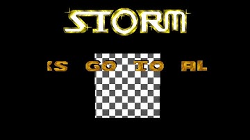 Storm   Another Release A Storm Is Coming Up Amiga Demo
