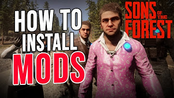 How to INSTALL MODS in Sons Of The Forest in 3 MINUTES
