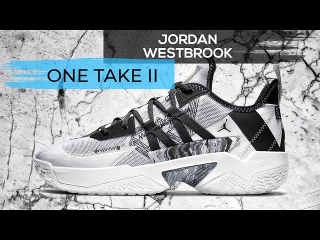 nike air jordan westbrook one take 2 marble
