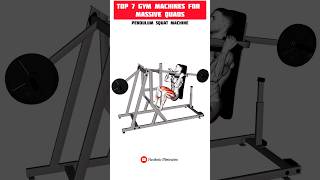 Top 7 Gym Machines for Massive Quads | Leg Workout