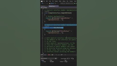 interface (C# keyword)  #shorts #csharp