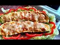 Фаршированные кабачки ЛОДОЧКИ в духовке. ✔️Домашняя кухня