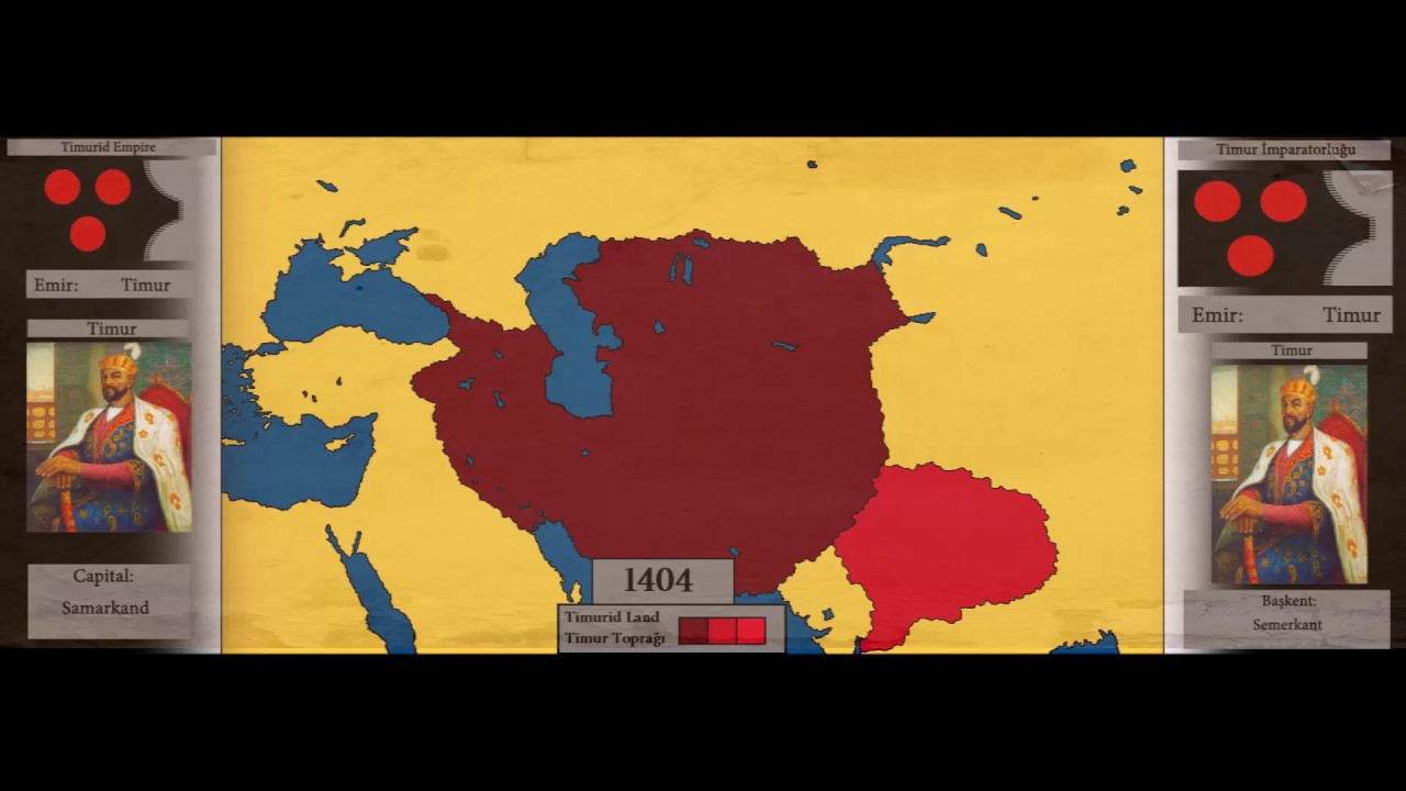 Rise And Fall Of The Timurid Empire - Yükselişten Çöküşe Timur ...