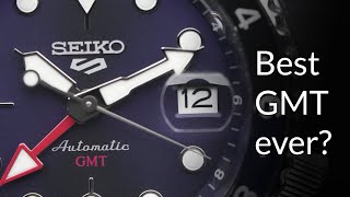 Everything You Need to Know About Seiko GMT - In-depth Review of Seiko SSK  series and 4R34 Movement - YouTube