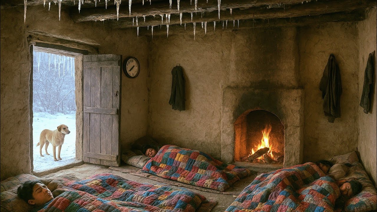 Surviving the Frozen Winter: How an Afghan Family Stays Alive in the Coldest Mountain Village?