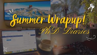 Closing Summer Classes , moving into grad housing | PhD diaries 