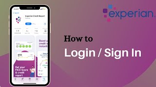 Experian Credit Report Login | ‎Sign In Experian Credit Report on the App