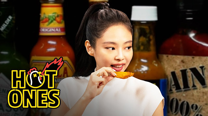 JENNIE Cries For Help While Eating Spicy Wings | Hot Ones