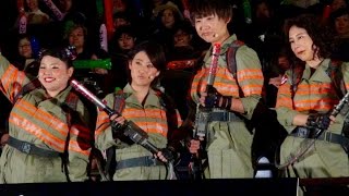 友近、渡辺直美、椿鬼奴、山崎静代が最初で最後のゴーストバスターズ生披露