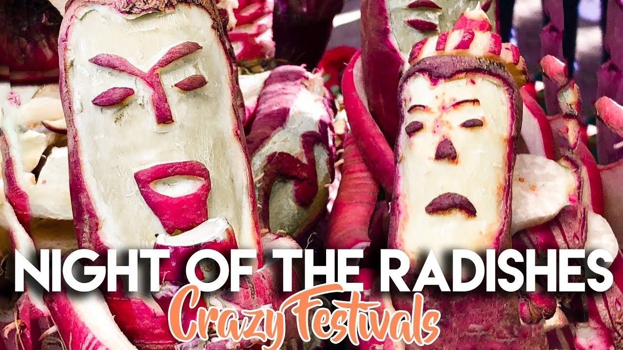 NIGHT OF THE RADISHES STRANGE FESTIVAL OAXACA CITY MEXICO YouTube