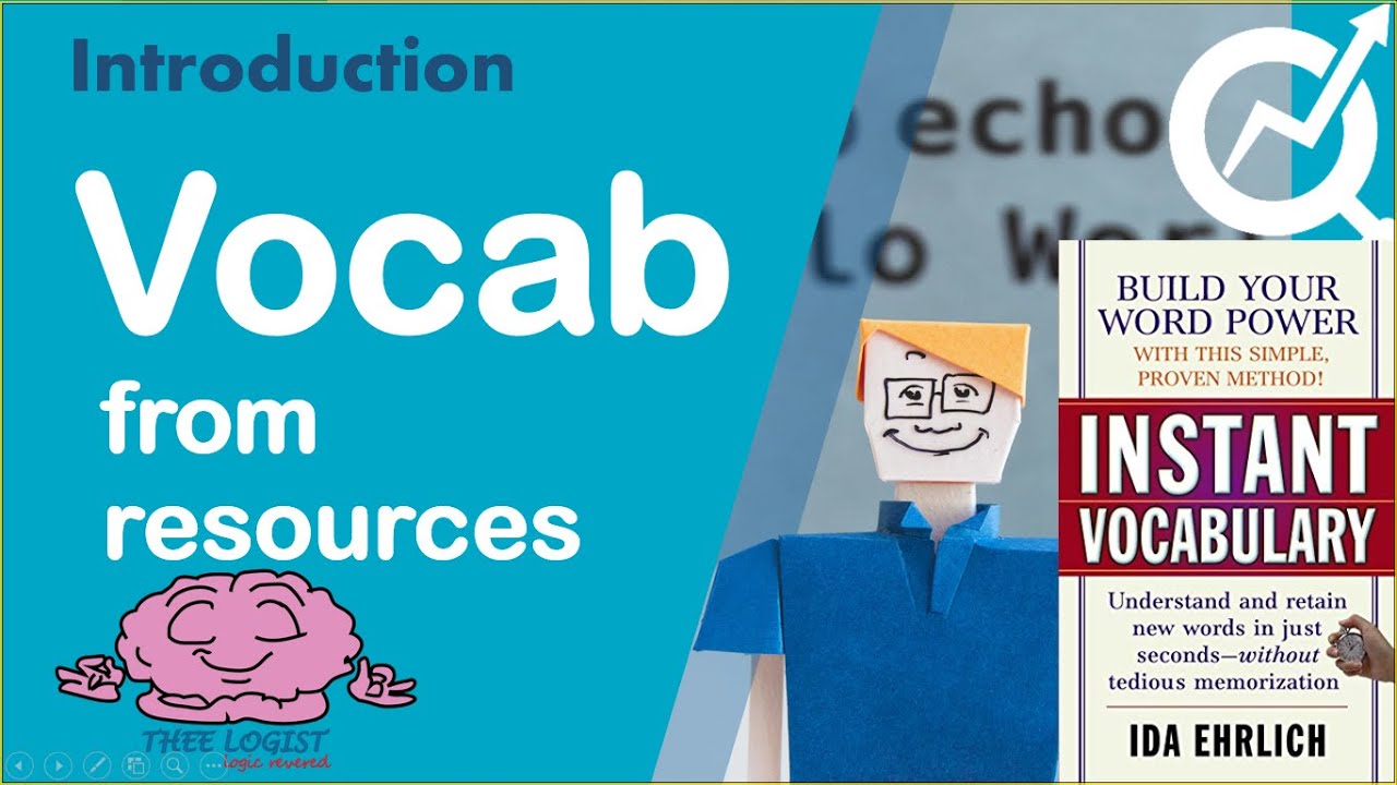 Vocab from resources - Instant Vocabulary - INTRO