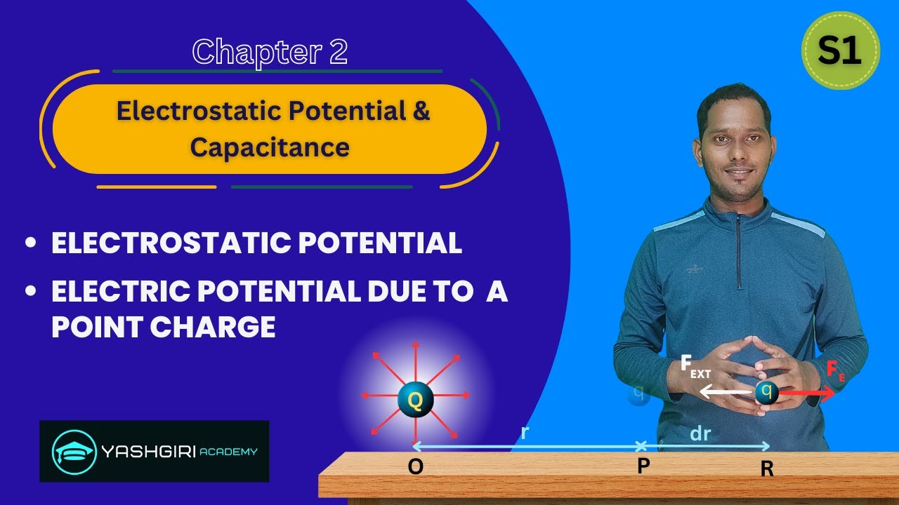 Chp2 || S1 || Electrostatic Potential & Electric Potential due to a ...