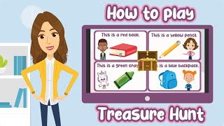 Learn English with PowerPoint Games for Kids: Treasure Hunt screenshot 3