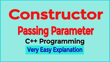 Passing Parameters to Constructors C++ programming in urdu/hindi