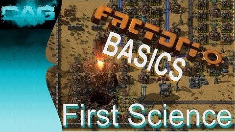 Factorio Basics || The very basics (tutorial)! Movement, crafting, power and first automation