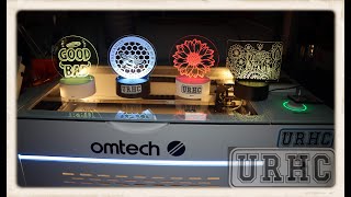 OmTech Polar part 8 Acrylic Night Lights Fun Gifts To Make. What Works For Me and What Did Not Work