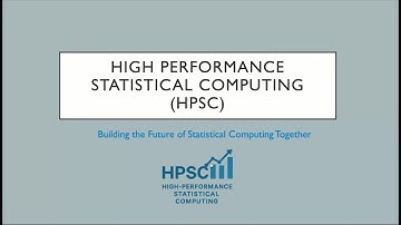 Statistics: A Spacious Home for HPC
