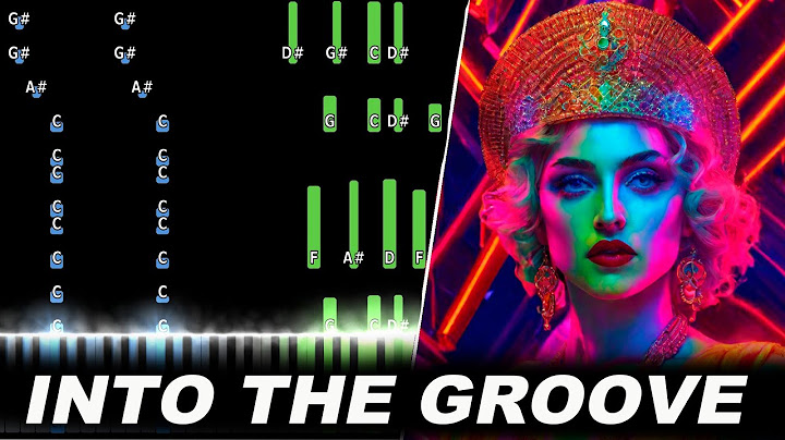 Into the Groove Piano version - Piano performance video thumbnail
